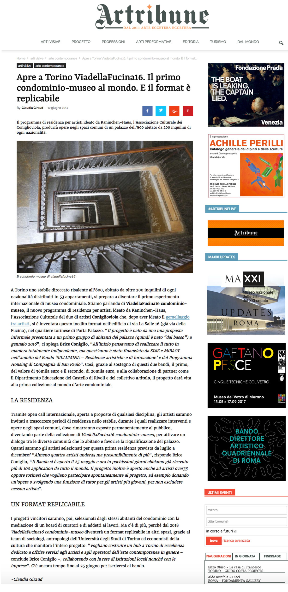 Artribune
