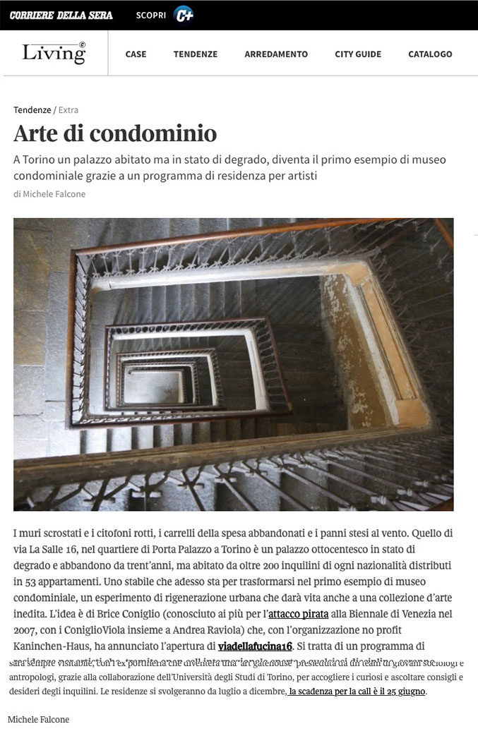 Corriere Living